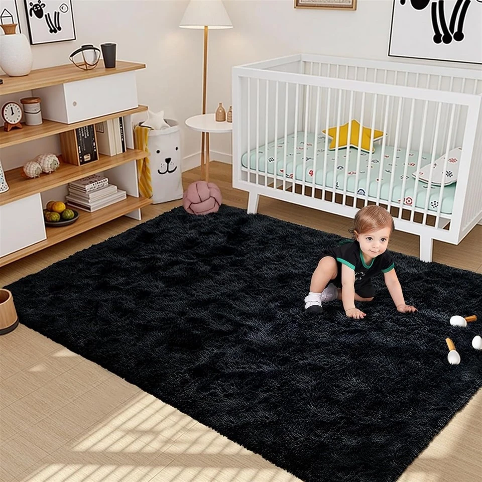 Black Living Room Rugs